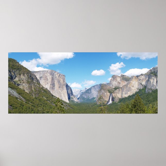 Yosemite Valley View Poster (Framsidan)