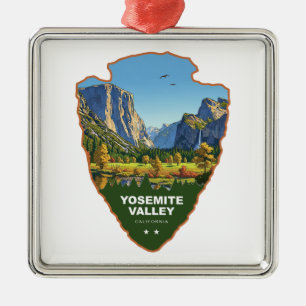 Yosemite Valley Yosemite National Park Arrowhead Julgransprydnad Metall