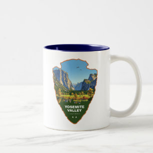 Yosemite Valley Yosemite National Park Arrowhead Två-Tonad Mugg