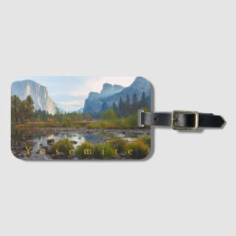 Yosemite Valleyutsikt Bagagebricka