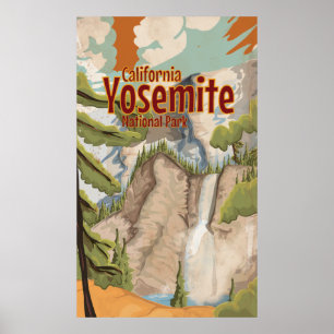 Yosemite Vintage affisch