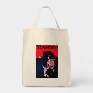 Yosemite vintage PosterYosemite, CA Tygkasse