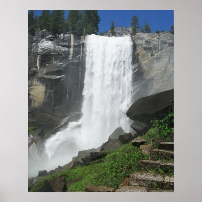 Yosemite Waterfall Poster (Framsidan)