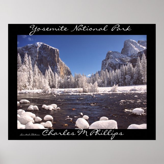 Yosemite Winter Poster (Framsidan)