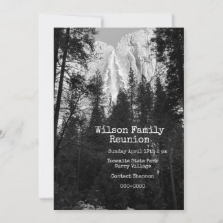 Yosemitefallen Inbjudningar