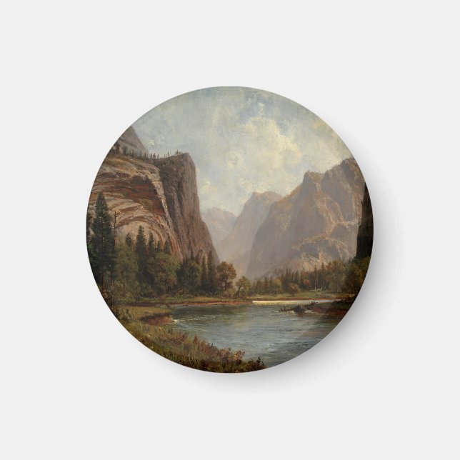 Yosemiteporten – Albert Bierstadt Magnet (Framsidan)
