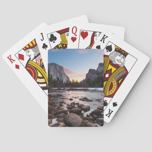 Yosemites grindar av dalen casinokort (Baksidan)