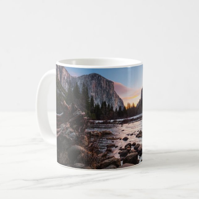 Yosemitets Grind i Valley Kaffemugg (Framsida vänster)