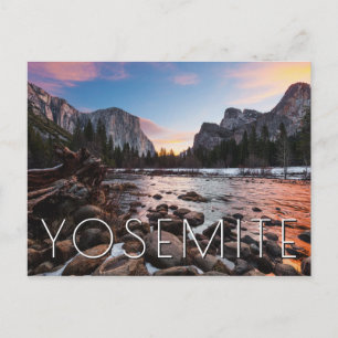 Yosemitets Grind i Valley Vykort