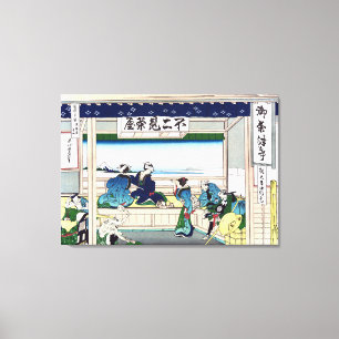 Yoshida på Tokaido Canvastryck