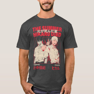 Yoshiki och Hikaru Kanji Anime T Shirt