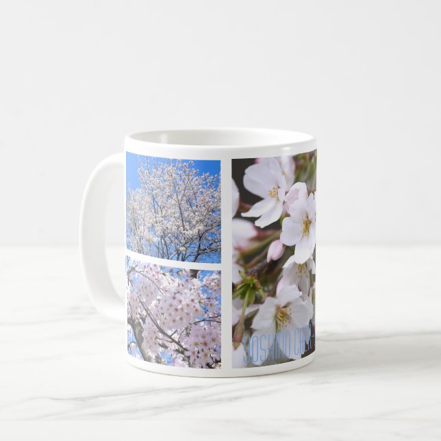 Yoshino Cherry：Mug Kaffemugg (Framsida vänster)