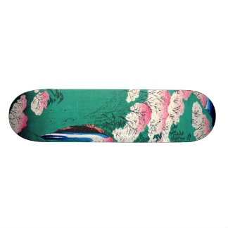 Yoshino Mountain Yamato Province Japan 1859 Old School Skateboard Bräda 21,6 Cm