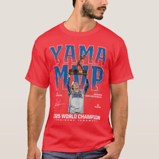 Yoshinobu Yamamoto 2025 Los Angeles MVP Världsmäst T Shirt