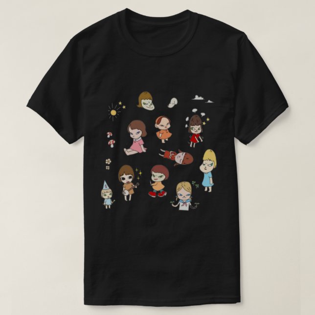 yoshitomo nara japanese pack t shirt (Design framsida)