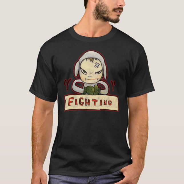 yoshitomo nara. Kämpa! Vi är punks Essential  T Shirt (Framsida)