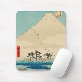 Yoshiwara, Japan: Vintage Ukiyo-e Woodblock Skriv Musmatta