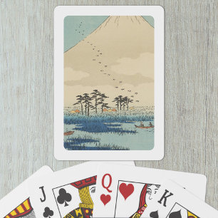 Yoshiwara, Japan: Vintage Woodblock Skriv ut Spelkort
