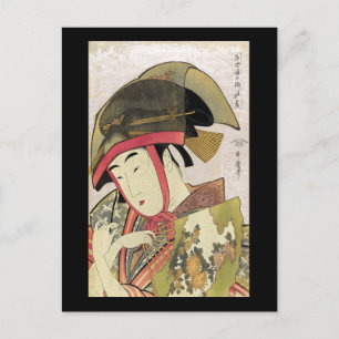Yoshiwara suzume, Utamaro Vykort