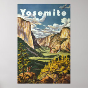 Yosmite Vintage affisch