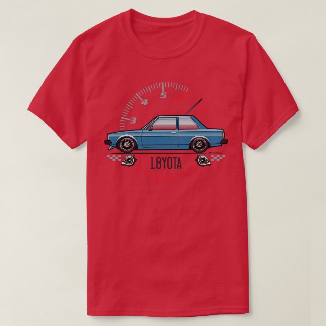 Yota Blue T Shirt (Design framsida)