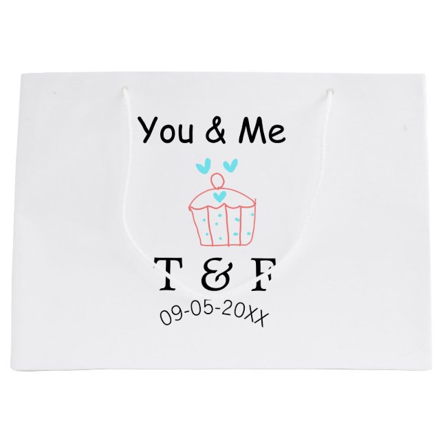 You and me love cup cake red valentine's day name  (Framsidan)