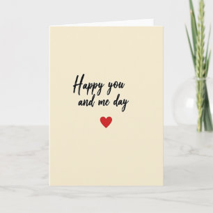 You And Me Love-kort Kort