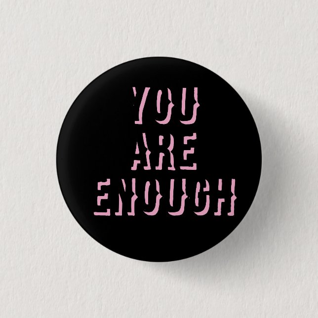 you are enough black, mental health  knapp (Framsida)
