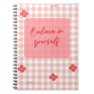 You Are Enough" Pink Motivational Journal   Anteckningsbok