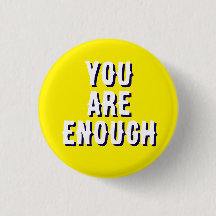 you are enough yellow, mental health