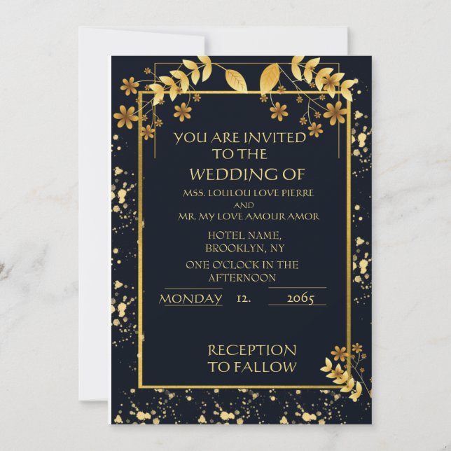 You are invited  inbjudningar (Baksida)