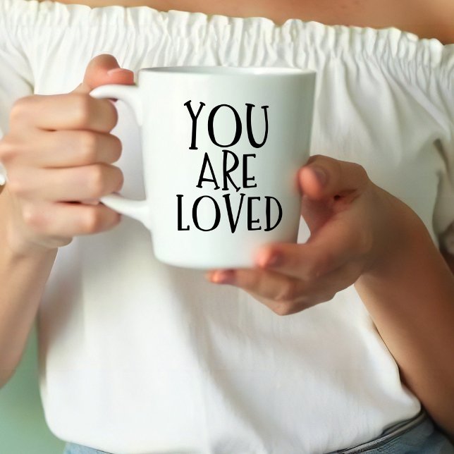 You are loved cup, Inspirational gift Mugg (Skapare uppladdad)