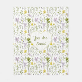 You Are Loved Floral Heart Mug Fleecefilt