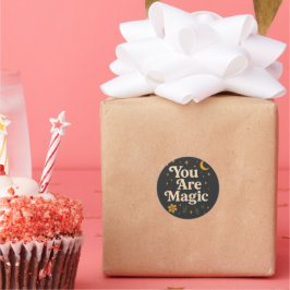 You Are Magic - Inspirational Star Design with Pos Runt Klistermärke
