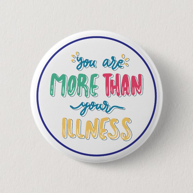 You Are More Than Your Illness Mental Health Knapp (Framsida)