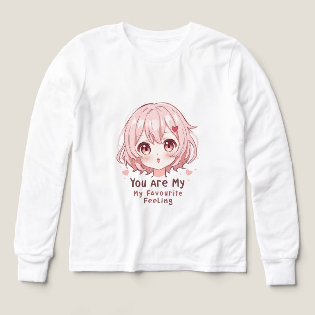 You Are My Favourite Feeling T Shirt (Design framsida)
