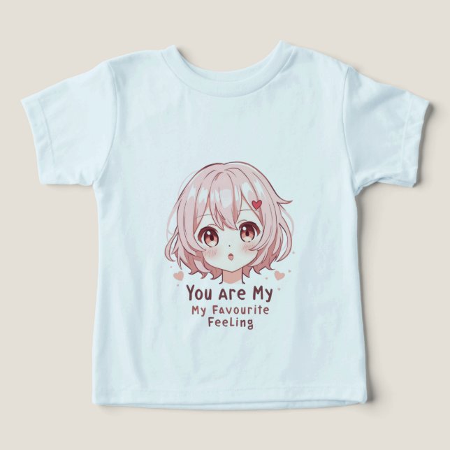 You Are My Favourite Feeling T Shirt (Design Framsida)