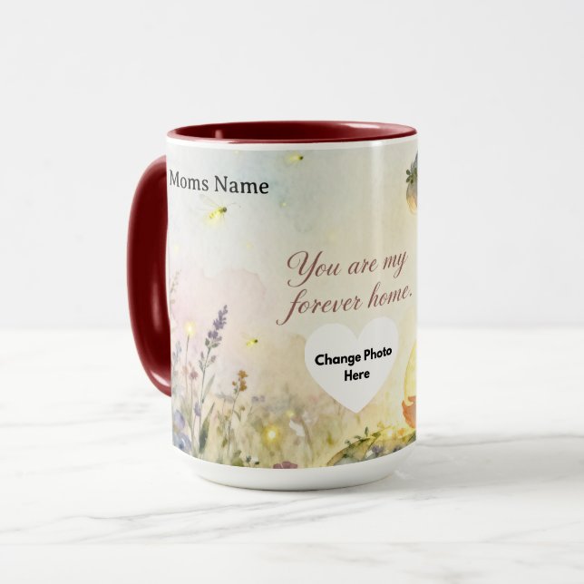 You Are My Forever Home | Romantic Ceramic Mug Mugg (Framsida vänster)