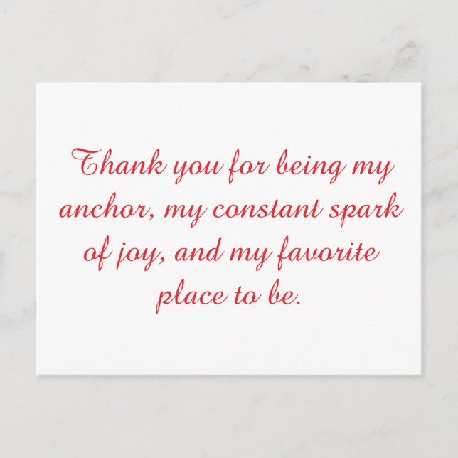 You are my greatest adventure. Keep shining bright Vykort (Framsida)