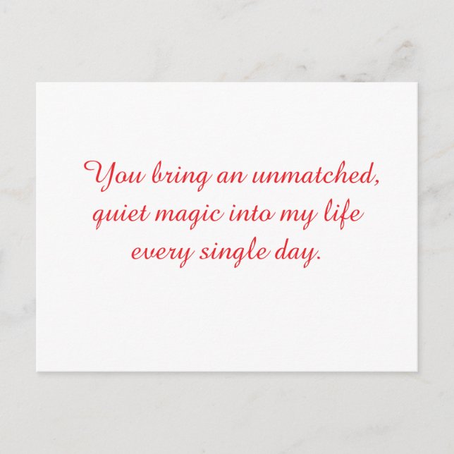 You are my greatest adventure. Keep shining bright Vykort (Framsida)