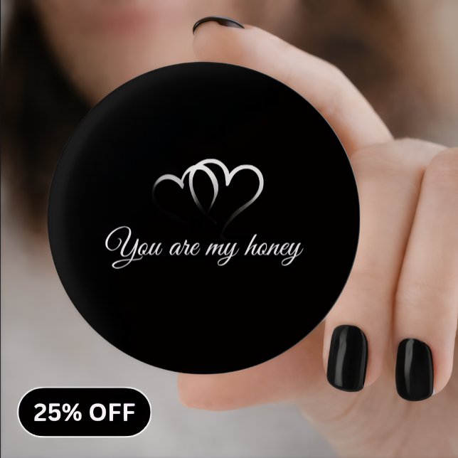You are my honey romantic pin button 2026 knapp (Skapare uppladdad)
