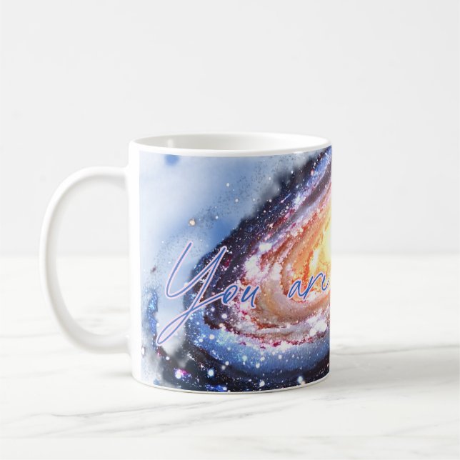 You Are My Orbit Romantic Quote Mug Kaffemugg (Vänster)