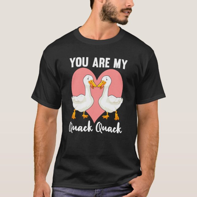 You are my quack quack anniversary ducks mum runni t shirt (Framsida)