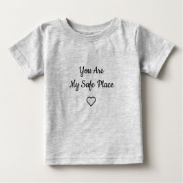 You Are My Safe Place Kids T-Shirt
