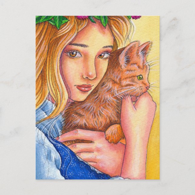 "You Are My Sunshine" vykort (Framsida)