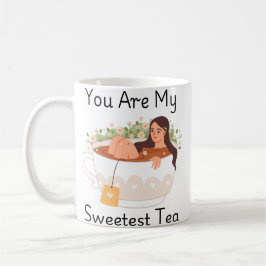 You Are My Sweetest Tea Cute Aesthetic Classic Mug Kaffemugg