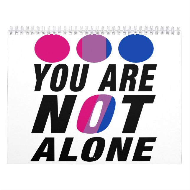 You are not alone kalender (Omslag)