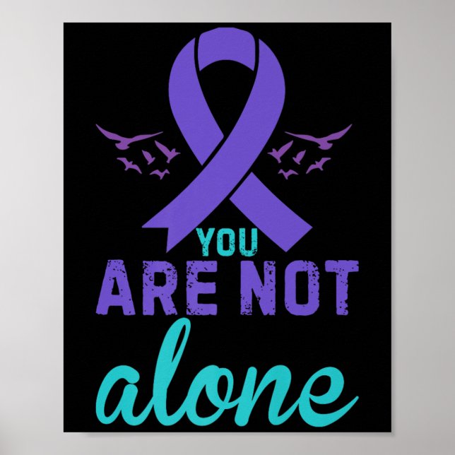 You Are Not Alone Premium  Poster (Framsidan)