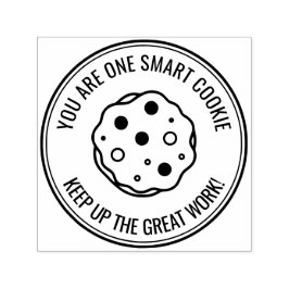You are one Smart Cookie | Teacher Motivational Självfärgande Stämpel