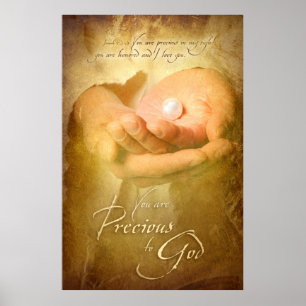 YOU ARE PRECIOUS - Christian Art Poster